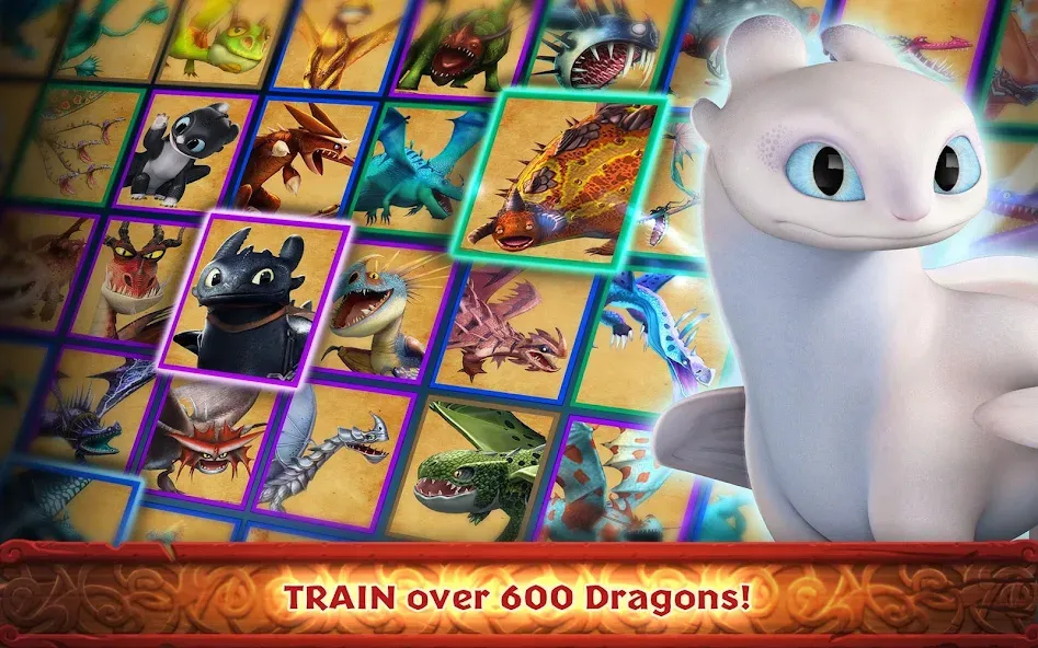 Dragons: Rise of Berk [MOD: безлимитные ресурсы и быстрый прогресс] Screenshot 2