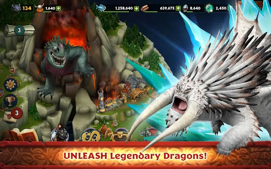 Dragons: Rise of Berk [MOD: безлимитные ресурсы и быстрый прогресс] Screenshot 5