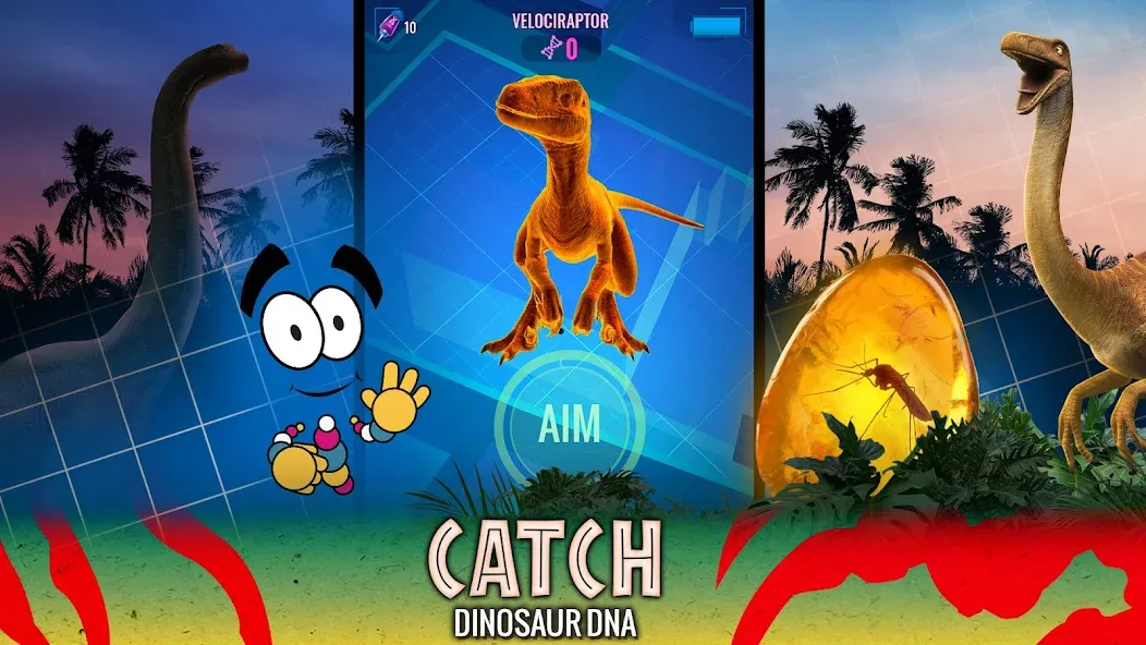 Jurassic World Alive [MOD: безлимитные ресурсы и открыты все динозавры] Screenshot 3