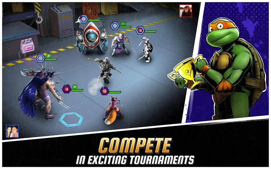 Ninja Turtles: Legends [MOD: безлимитные деньги и усиленные герои] Screenshot 3