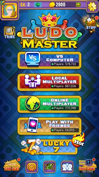 Ludo Master™ - Ludo Board Game [MOD: безлимитные монеты и всё открыто] Screenshot 4
