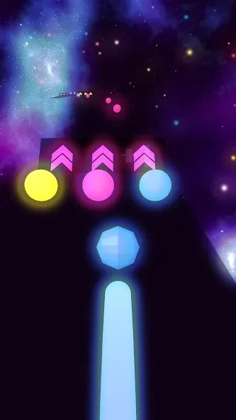 Balls Road: Color Run 3D [MOD: много денег и все скины] Screenshot 1