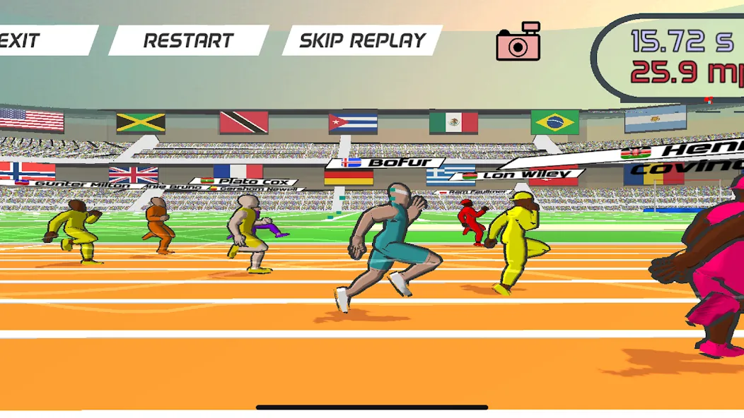 Speed Stars: Running Game [MOD: безлимитные деньги и ускоренный бег] Screenshot 1