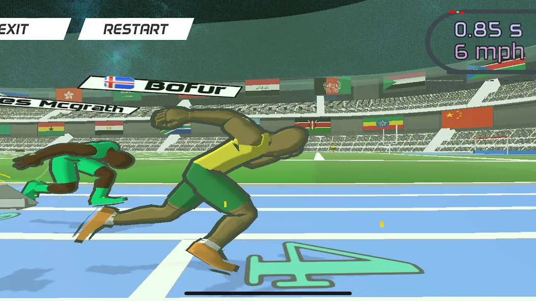 Speed Stars: Running Game [MOD: безлимитные деньги и ускоренный бег] Screenshot 3