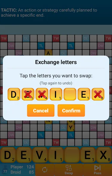 Classic Words Solo [MOD: подсказки и безлимитные ходы] Screenshot 2