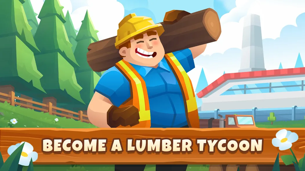 Idle Lumber - Bedrijfs Magnate [MOD: безлимитные деньги и ресурсы] Screenshot 5