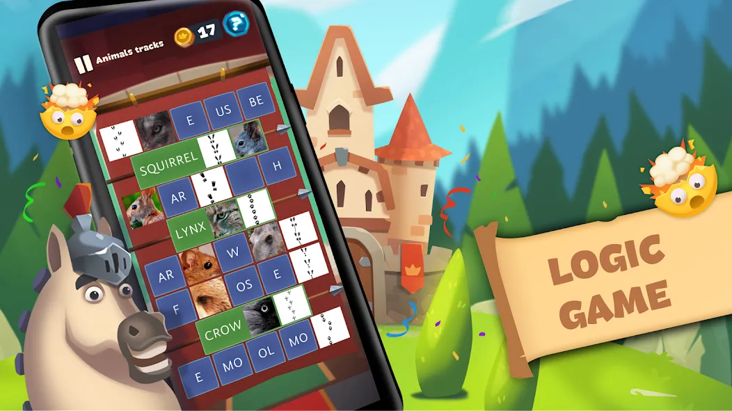 Word Logic - Brain Game Puzzle [MOD: без рекламы и все уровни открыты] Screenshot 1