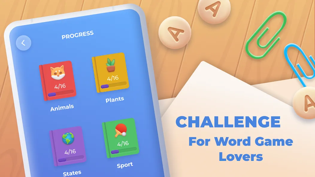 Word Wheel - Word Search [MOD: без рекламы и подсказки доступны] Screenshot 4
