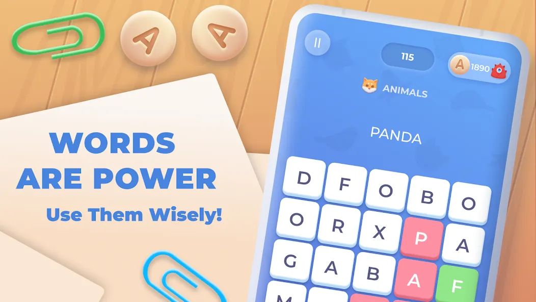 Word Wheel - Word Search [MOD: без рекламы и подсказки доступны] Screenshot 5