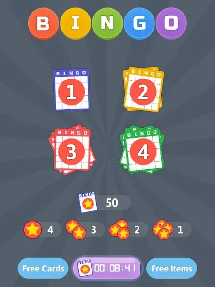 Bingo Mania - Light Bingo Game [MOD: безлимитные монеты и бонусы] Screenshot 4