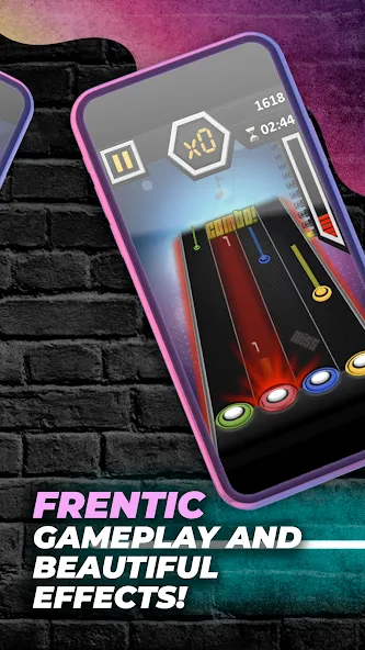 Guitar Hero Game: EDM Music [MOD: безлимитные деньги и все песни открыты] Screenshot 3