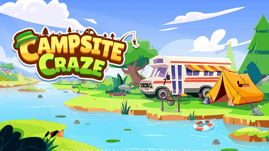 Campsite Craze: Puzzle Merge [MOD: безлимитные ресурсы и быстрый прогресс] Screenshot 1