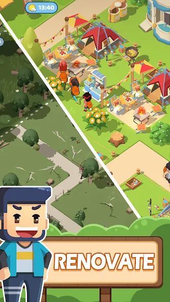 Campsite Craze: Puzzle Merge [MOD: безлимитные ресурсы и быстрый прогресс] Screenshot 4