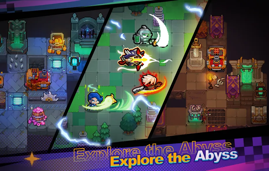 Abyss &amp; War - Adventure, Arena [MOD: много денег и усиленные герои] Screenshot 3