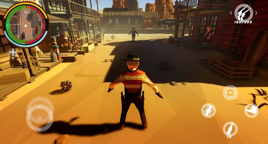 West Cowboy Western Polygon [MOD: безлимитные деньги и все персонажи] Screenshot 5