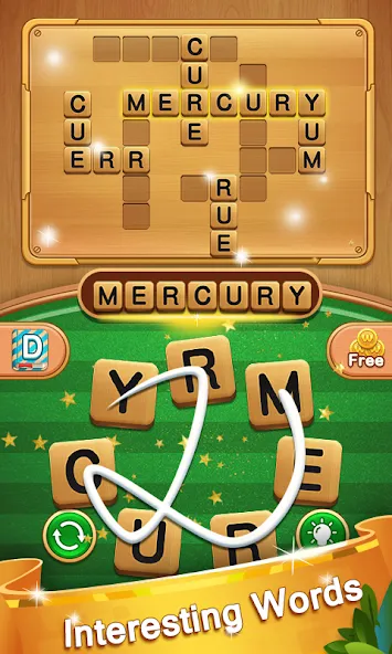 Word Legend Puzzle Addictive [MOD: безлимитные подсказки и открыты уровни] Screenshot 4