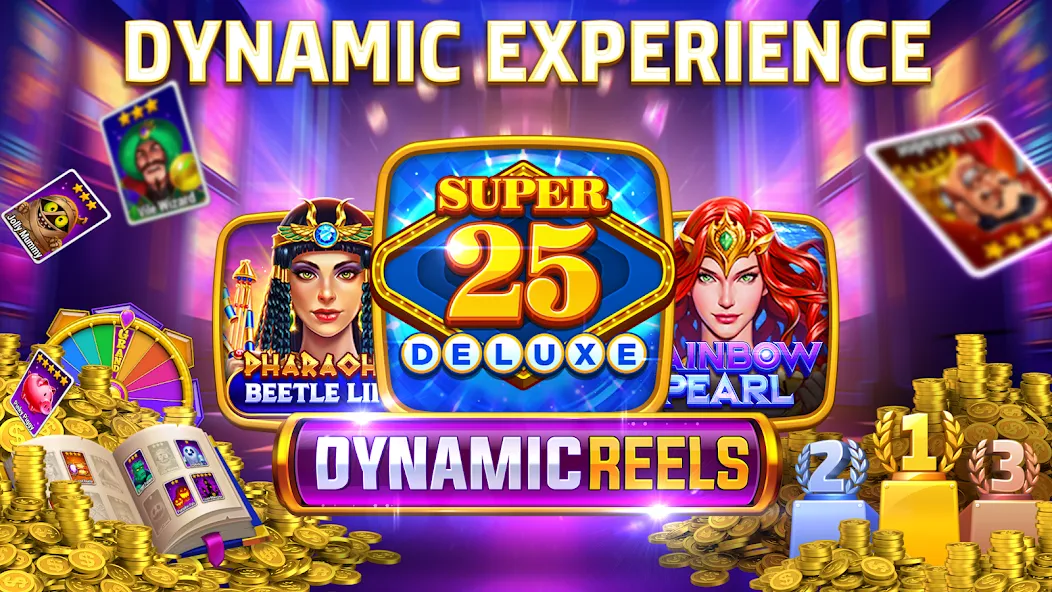 HighRoller Vegas: Casino Games [MOD: безлимитные монеты и фишки] Screenshot 2