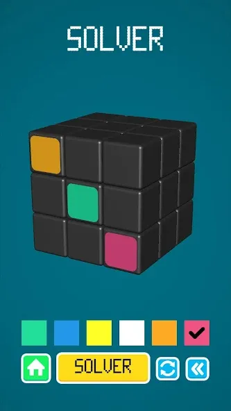 Magic Cube Solver [MOD: подсказки доступны без ограничений] Screenshot 2