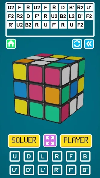 Magic Cube Solver [MOD: подсказки доступны без ограничений] Screenshot 4