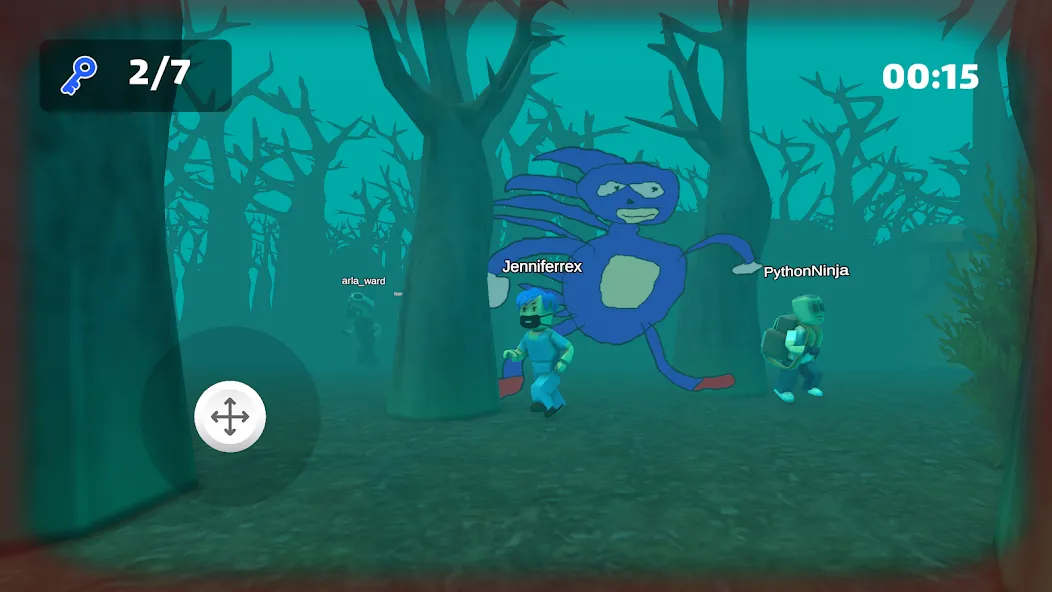 Nextbots: Obunga Chase Rooms [MOD: безлимитные жизни и открыты все комнаты] Screenshot 4