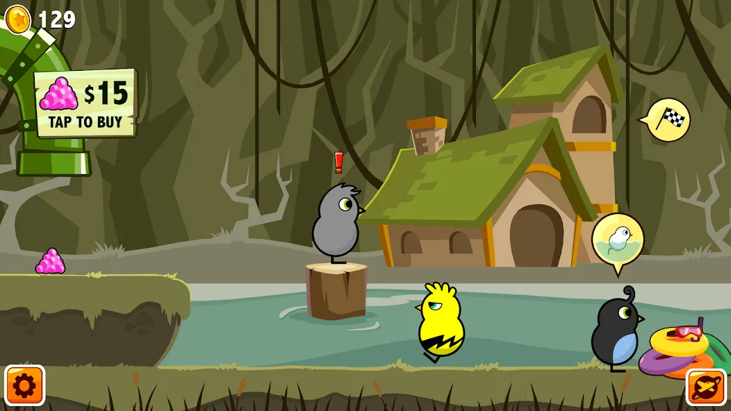 Duck Life 4 [MOD: безлимитные деньги и ускоренная прокачка] Screenshot 1