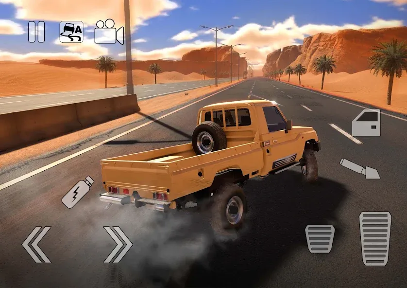 Highway Drifter [MOD: безлимитные деньги и топливо] Screenshot 2