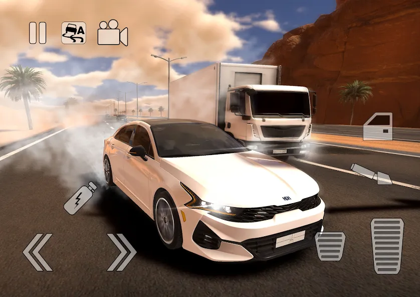 Highway Drifter [MOD: безлимитные деньги и топливо] Screenshot 3