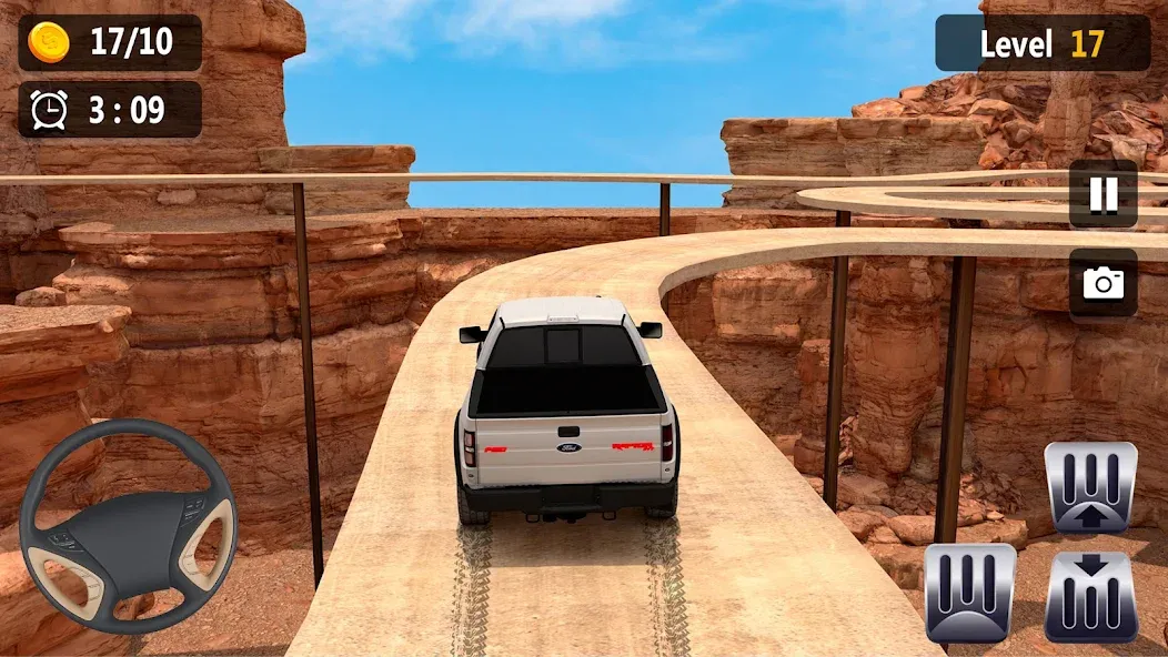 Mountain Driving: 4x4 Climb [MOD: безлимитные деньги и топливо] Screenshot 1