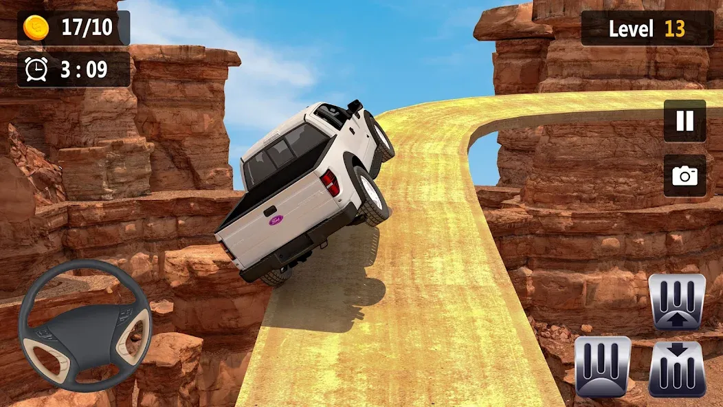 Mountain Driving: 4x4 Climb [MOD: безлимитные деньги и топливо] Screenshot 2