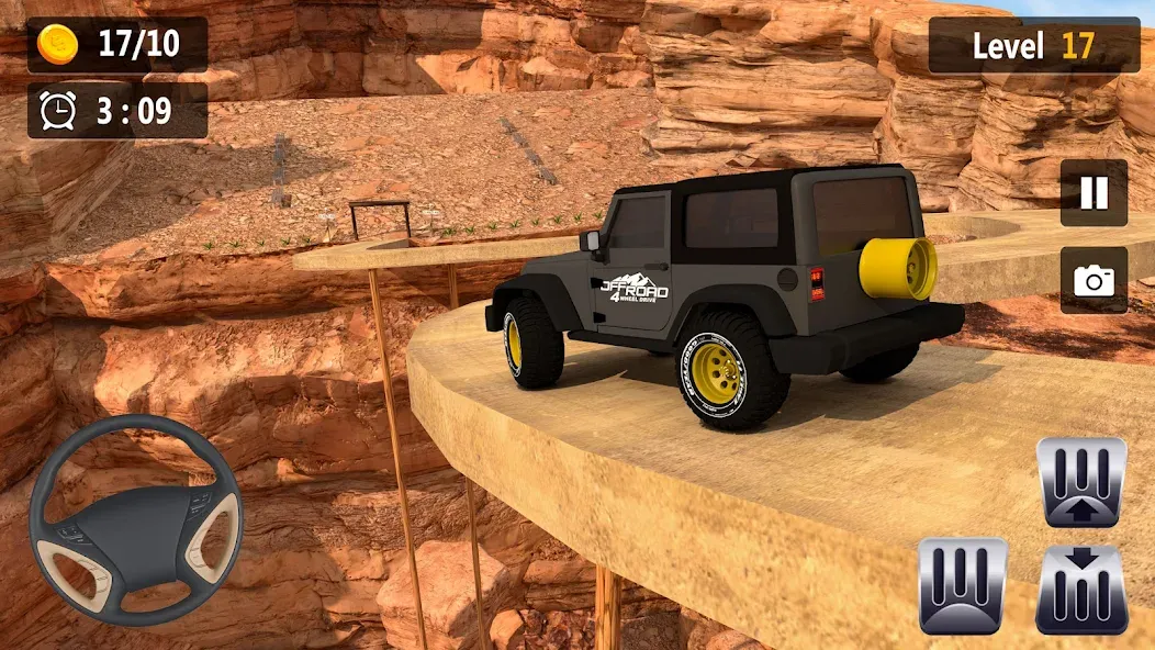 Mountain Driving: 4x4 Climb [MOD: безлимитные деньги и топливо] Screenshot 4