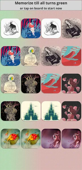 Picture Matching Memory Game [MOD: тренировка памяти без ограничений] Screenshot 1