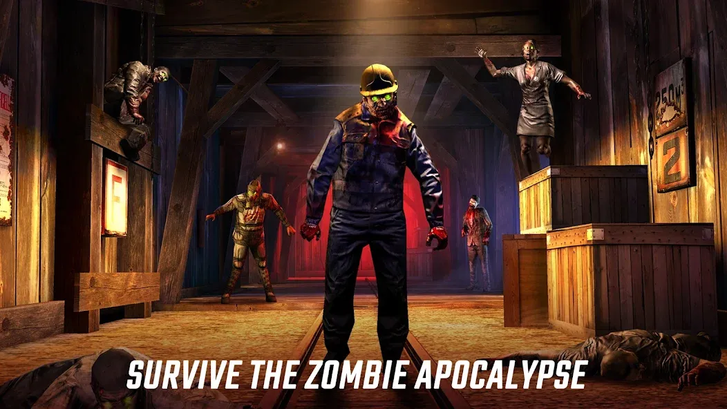 Dead Trigger 2 FPS Zombie Game [MOD: безлимитные деньги и оружие] Screenshot 1