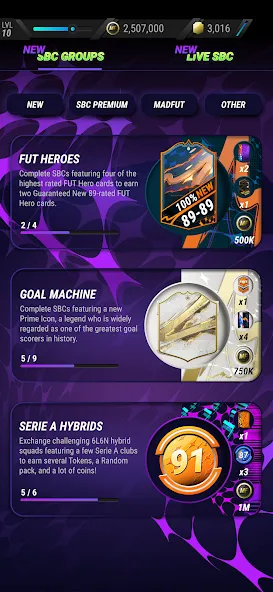 MADFUT 23 [MOD: безлимитные монеты и открытые наборы] Screenshot 3