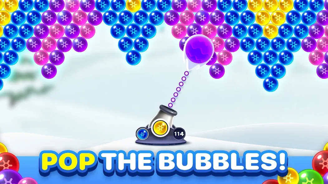 Bubble Pop Games: Shooter Cash [MOD: безлимитные монеты и жизни] Screenshot 1