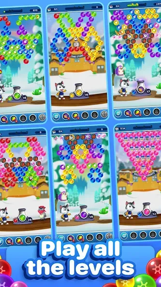 Bubble Pop Games: Shooter Cash [MOD: безлимитные монеты и жизни] Screenshot 4