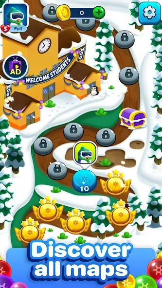 Bubble Pop Games: Shooter Cash [MOD: безлимитные монеты и жизни] Screenshot 5