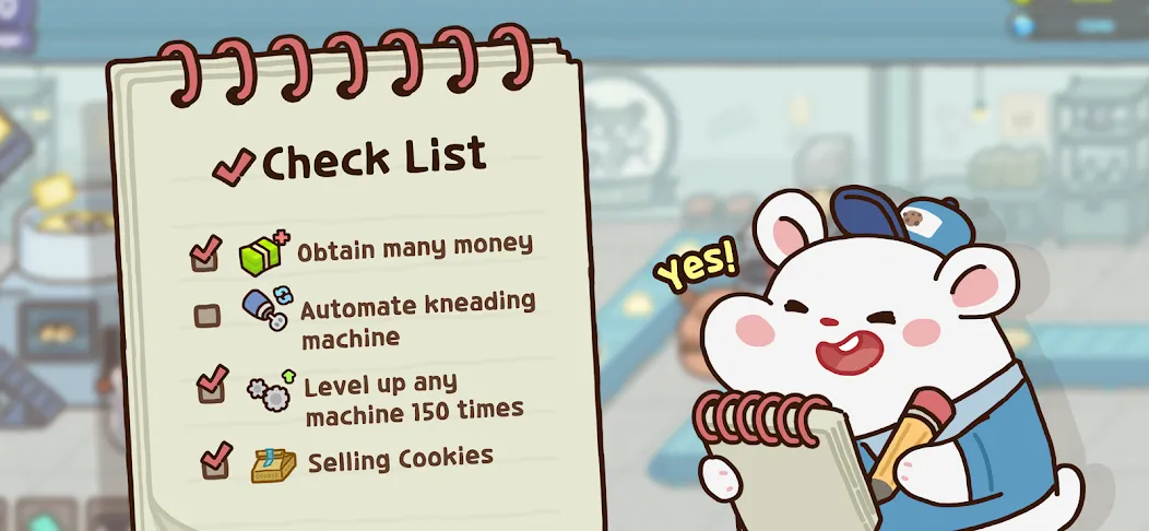 Hamster Cookie Factory [MOD: безлимитные монеты и ускоренное производство] Screenshot 3