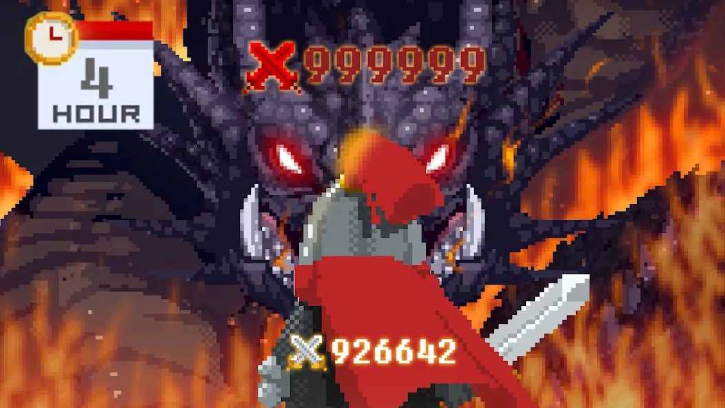Retro Hero Mr Kim : Idle RPG [MOD: безлимитные деньги и алмазы] Screenshot 3