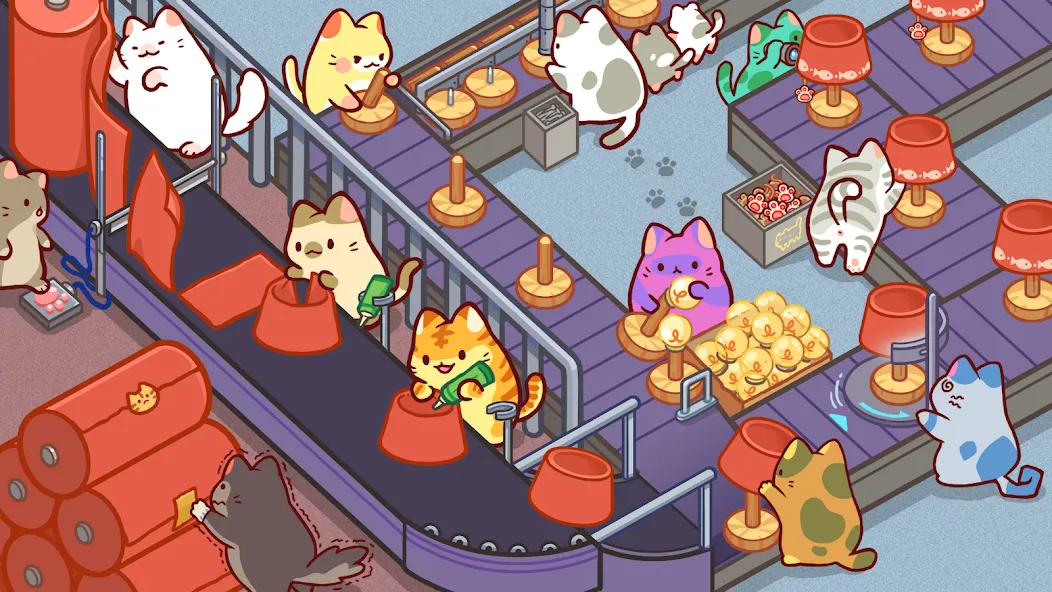 Kitty Cat Tycoon [MOD: безлимитные деньги и ресурсы] Screenshot 2