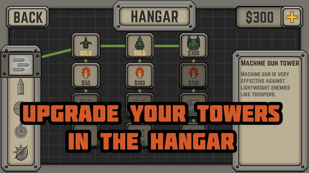 Tactical War: Tower Defense [MOD: безлимитные деньги и мощные войска] Screenshot 3