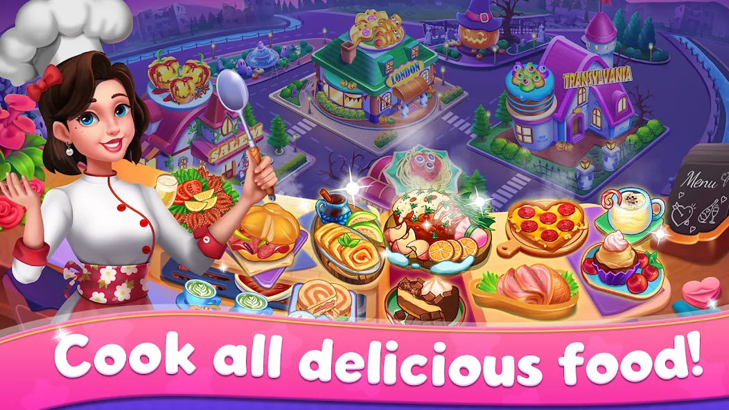 Mom's Kitchen : Cooking Games [MOD: безлимитные деньги и открыты все уровни] Screenshot 2