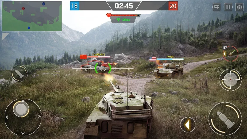 Furious Tank: War of Worlds [MOD: безлимитные деньги и боеприпасы] Screenshot 4