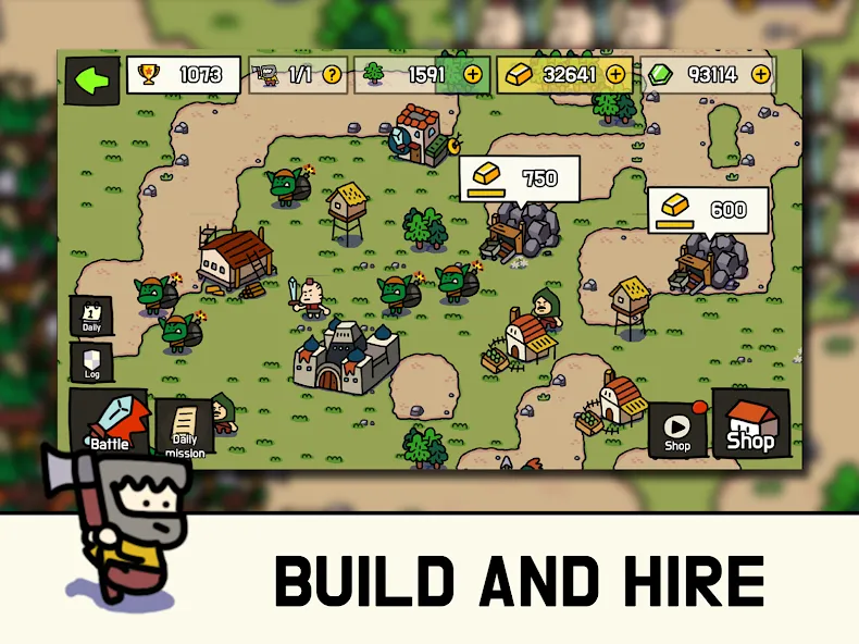Cartoon Craft [MOD: безлимитные ресурсы и открытые юниты] Screenshot 2