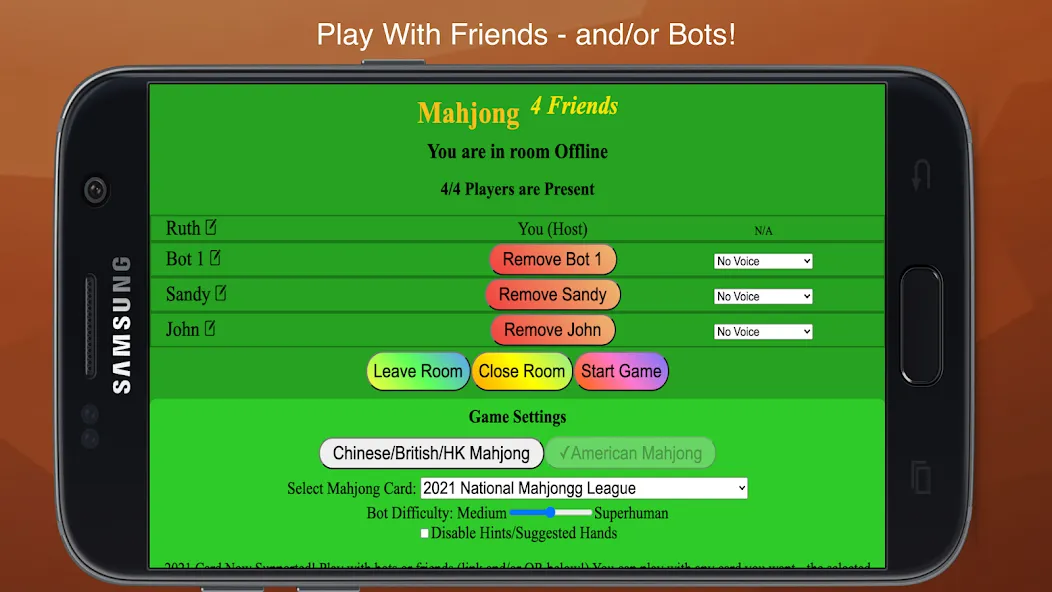 Mahjong 4 Friends [MOD: много игроков и быстрый поиск] Screenshot 2