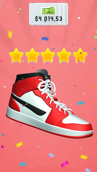 Sneaker Art! - Coloring Games [MOD: открыты все кроссовки и уровни] Screenshot 1