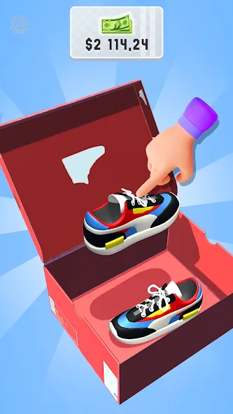 Sneaker Art! - Coloring Games [MOD: открыты все кроссовки и уровни] Screenshot 2