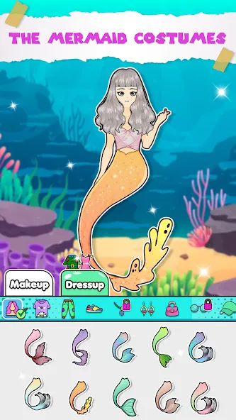 Paper Doll Dress up Games [MOD: все наряды и аксессуары открыты] Screenshot 5