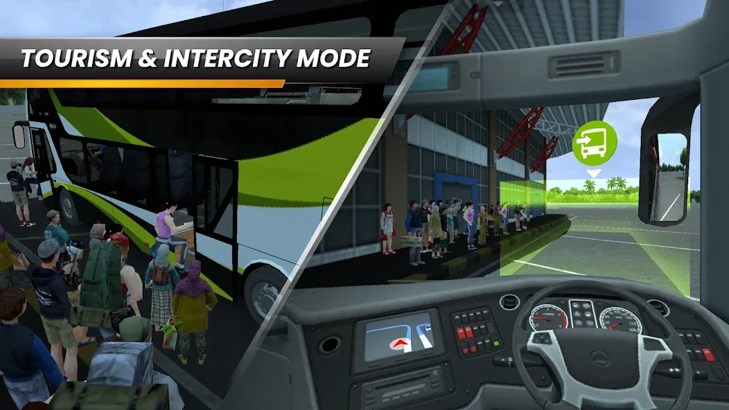 Bus Simulator Indonesia [MOD: безлимитные деньги и топливо] Screenshot 4