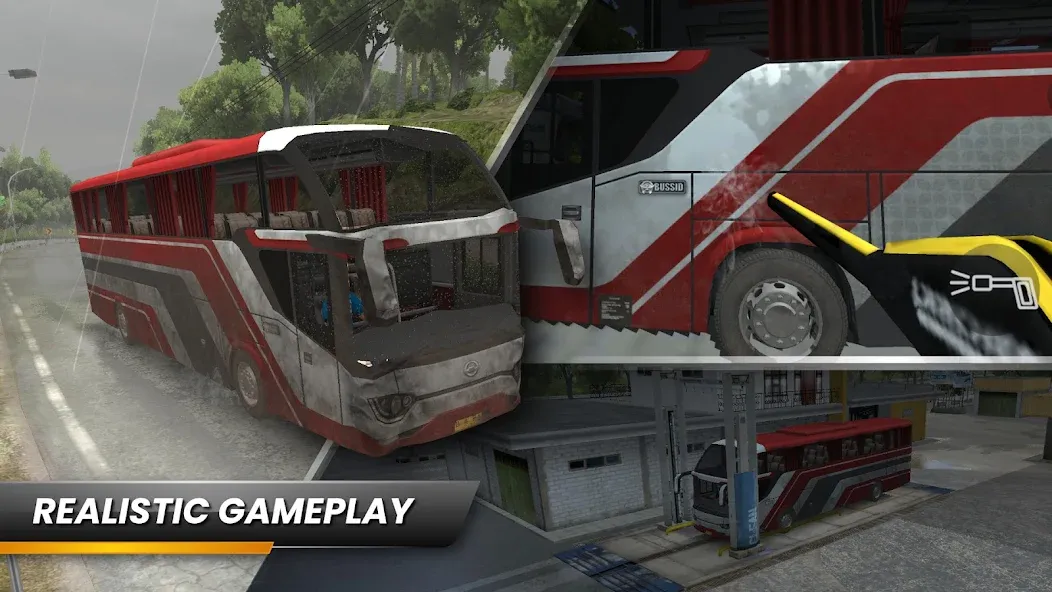 Bus Simulator Indonesia [MOD: безлимитные деньги и топливо] Screenshot 5