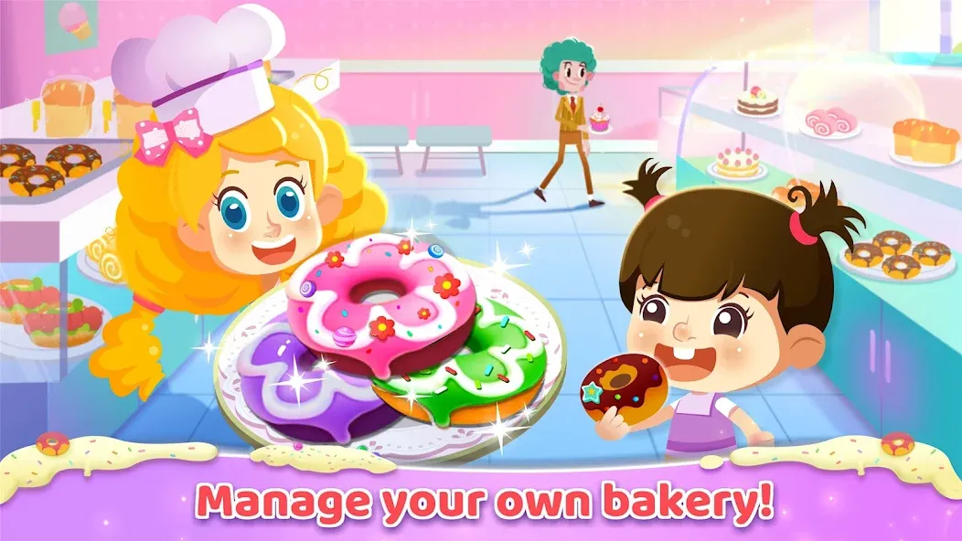 Little Panda: Sweet Bakery [MOD: безлимитные монеты и все рецепты открыты] Screenshot 1